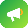 Digital marketing megaphone icon